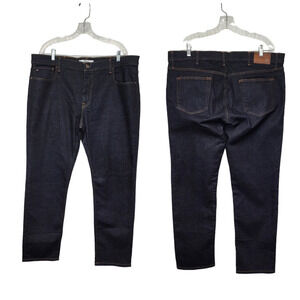 Tommy Hilfiger Jeans Men's 40x32 Slim Etroite Straight-Leg Mid Rise Blue Denim